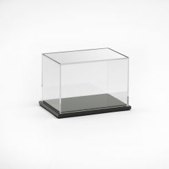 Acrylic Display Box 12"H x 12"W x 18"L with Black Base